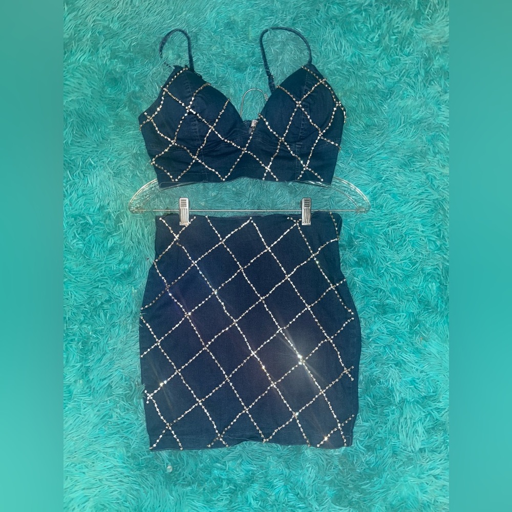 2 piece skirt set